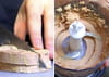 Cr�me br�l�e au foie gras : Etape 1