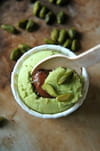 Muffins � la pistache et gianduja fondant : Etape 3