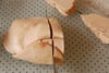 Foie gras po�l� aux speculoos sur lit de compote pomme-rhubarbe et caramel balsamique : Etape 1