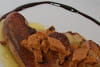 Foie gras po�l� aux speculoos sur lit de compote pomme-rhubarbe et caramel balsamique : Etape 6