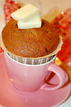 Muffin au caf� coeur blanc : Etape 5