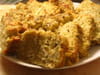 Cake au pesto, ch�vre et oignons : Etape 5