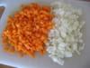 Risotto au curry : Etape 1