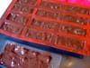 Bouch�es de chocolat aux pistaches caram�lis�es : Etape 6