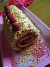 Roul� framboise-pistache... : Etape 6