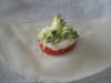 Bricks aux deux l�gumes et au ch�vre : Etape 5