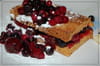 Croque au pain d �pice et aux fruits rouges : Etape 3