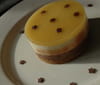 Bavarois poire sur fondant au chocolat et craquant aux speculoos : Etape 5