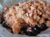 Crumble de myrtilles aux biscuits roses de Reims : Etape 3