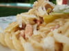 Tortis � la fondue de poireaux fa�on carbonara : Etape 4