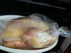 Poulet sous cellophane : Etape 2