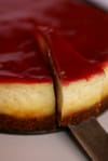Cheesecake framboises et chocolat blanc : Etape 2