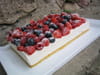 Bavarois au fromage blanc et aux fruits rouges : Etape 6