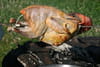 Pintade au tourne-broche : Etape 2