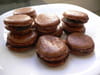 Macarons chocolat fourr�s au caf� : Etape 5