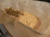Cake trois fromages au zaatar : Etape 2