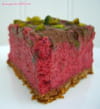 Entremets framboise et chocolat aux �clats de pistache : Etape 4
