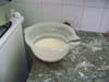 Beghrir (cr�pes marocaines aux mille trous) : Etape 1