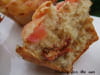 Muffins aux deux tomates et au poulet invisible : Etape 1