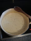Flan de panettone : Etape 1