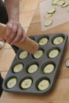 Mini crumble courgettes, tomate s�ch�es et cumin : Etape 2