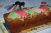 Cake � la p�te d amande : Etape 4