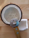 Glace � la noix de coco fra�che : Etape 1