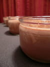 Panna cotta pralin�e : Etape 1