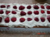 B�che � la cr�me fra�che et aux framboises : Etape 4