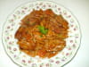 Coustous � la tomate et aux p�tes : Etape 3
