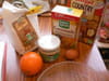 Gros cookies sant� orange-muesli : Etape 1