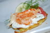 Blinis de pommes de terre au saumon fum� : Etape 6