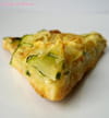 Pizza courgette-oignon � l emmental : Etape 2
