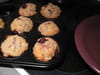 Muffins aux cerises et � la p�te d amande : Etape 2