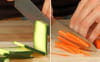 Rouleaux croustillants de l�gumes : Etape 1