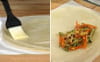 Rouleaux croustillants de l�gumes : Etape 3