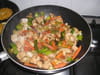 Poulet aux l�gumes color�s : Etape 3