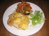 Poulet aux l�gumes color�s : Etape 4