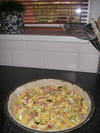 Quiche de saumon : Etape 4