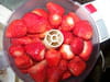 Charlotte � la mousse de fraises : Etape 1