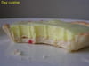 Tarte mousse citron et p�te aux fraises s�ch�es : Etape 2