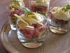 Verrine de thon frais et avocat : Etape 6