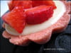 Tartelettes chocolat blanc-fraises sur biscuits roses de Reims : Etape 4