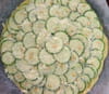 Tarte fine aux courgettes et au parmesan : Etape 4
