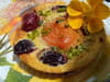 Clafoutis abricots, cerises et pistaches : Etape 3