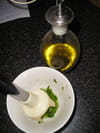 Tartare de saumon � la rucola : Etape 2