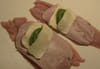 Cordon-bleu � la mozzarella : Etape 1