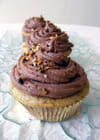 Cupcakes choco-noisettes au petit go�t de caramel : Etape 1