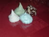 Meringues de toutes les couleurs, chocolat et amandes : Etape 5