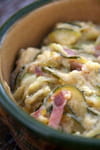 Crumble de courgettes et effiloch�e de porc s�ch� : Etape 2